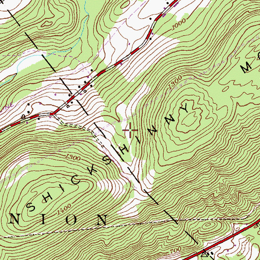 Topographic Map of State Game Lands Number 224, PA