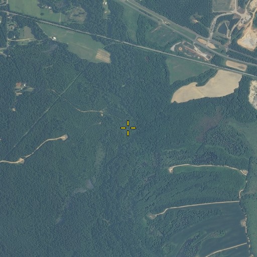 Aerial/Satellite Image of Jay Creek, AL
