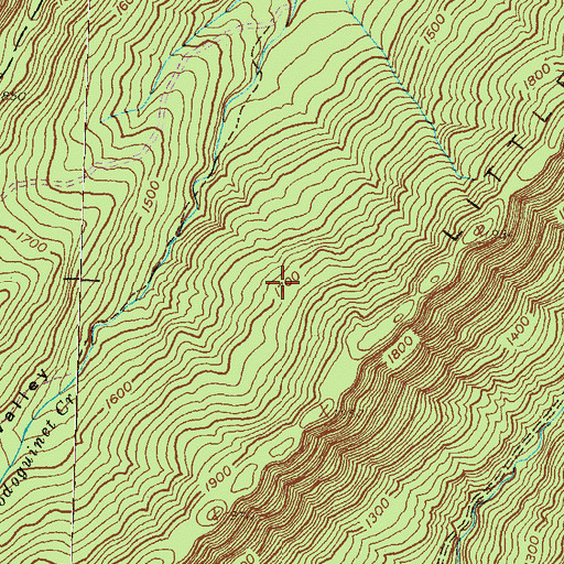 Topographic Map of State Game Lands Number 235, PA