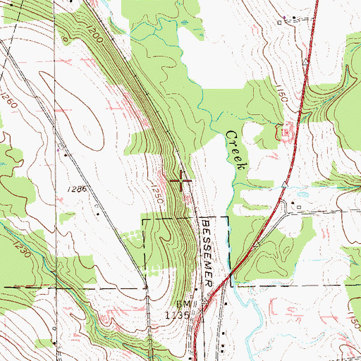 Topographic Map of State Game Lands Number 294, PA