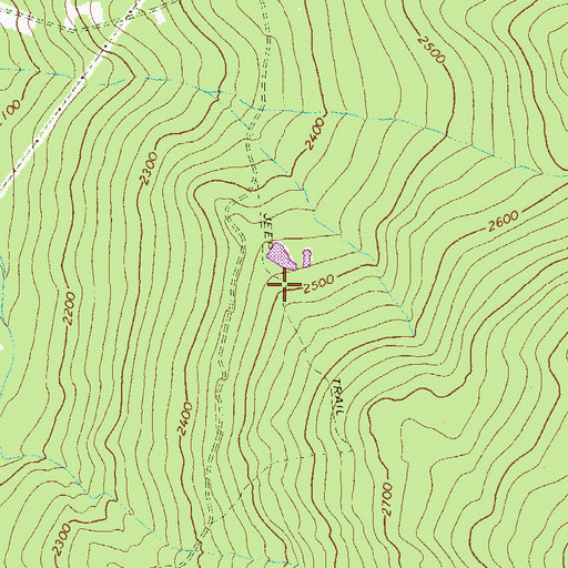 Topographic Map of State Game Lands Number 271, PA