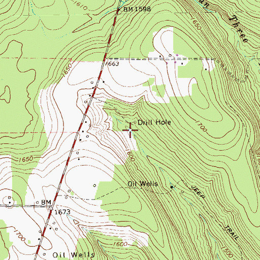 Topographic Map of State Game Lands Number 272, PA