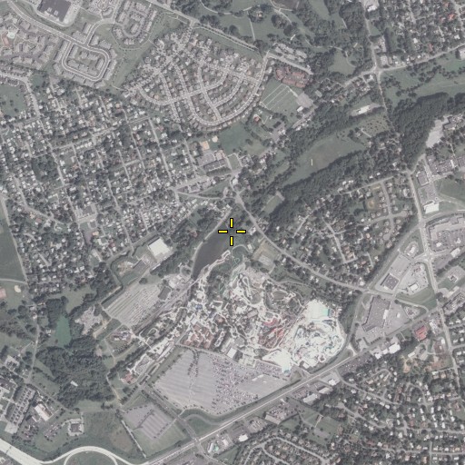 Aerial/Satellite Image of Mill Dam, PA