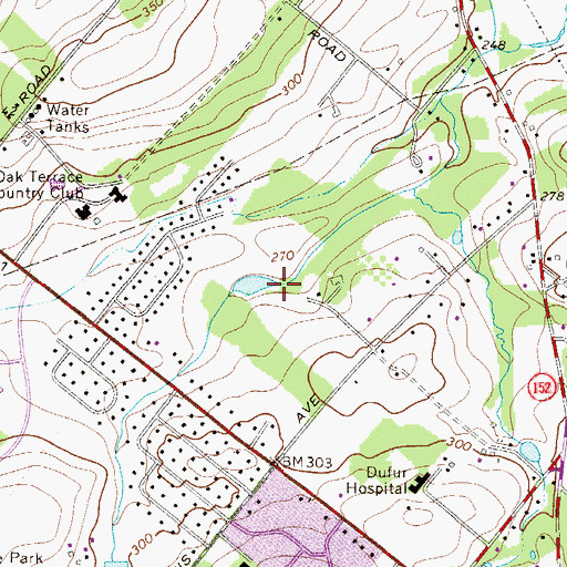 Topographic Map of McKean Dam, PA