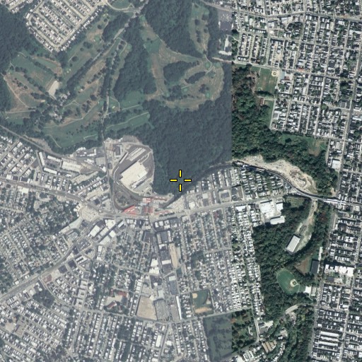 Aerial/Satellite Image of Millbourne Dam, PA