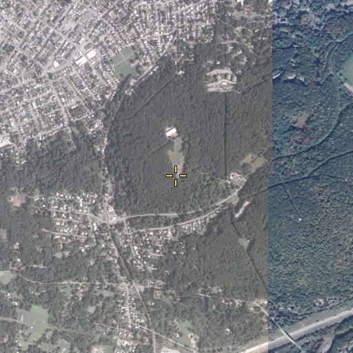 Aerial/Satellite Image of Bethlehem Star Tower, PA