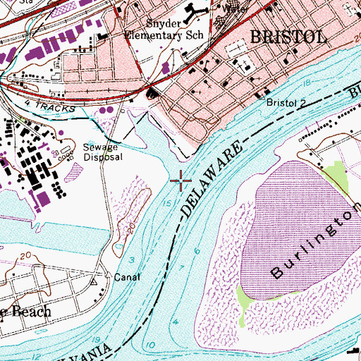 Topographic Map of Otter Creek, PA