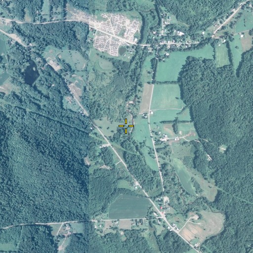 Aerial/Satellite Image of Deadmans Run, PA