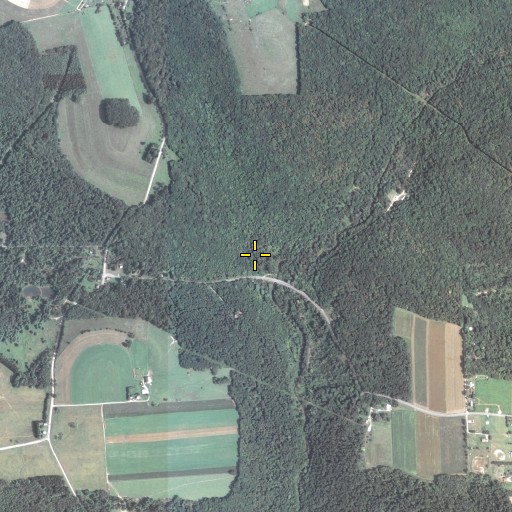 Aerial/Satellite Image of Davis Run, PA
