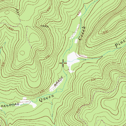 Topographic Map of Piney Run, PA