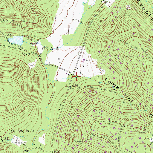 Topographic Map of Nusbaum Chemical Plant, PA