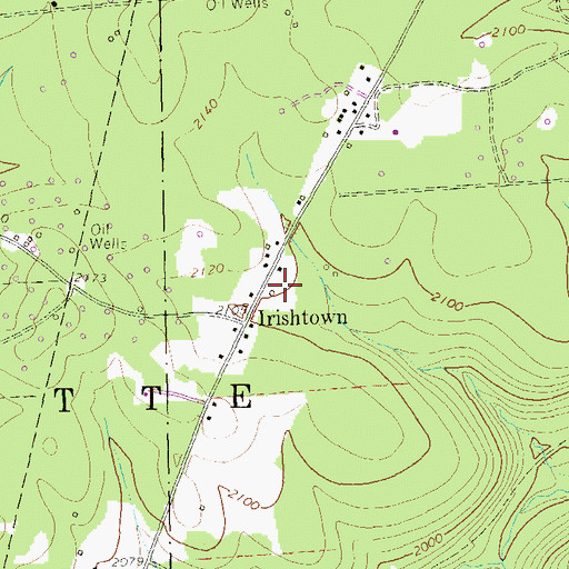 Topographic Map of School Number 3, PA