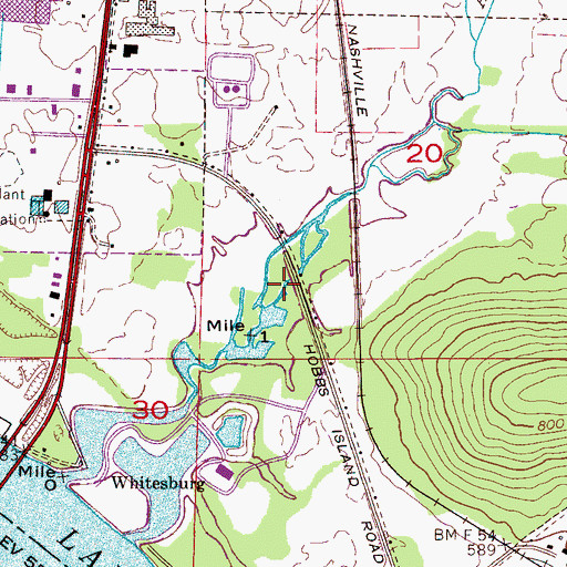 Topographic Map of Jones Valley, AL