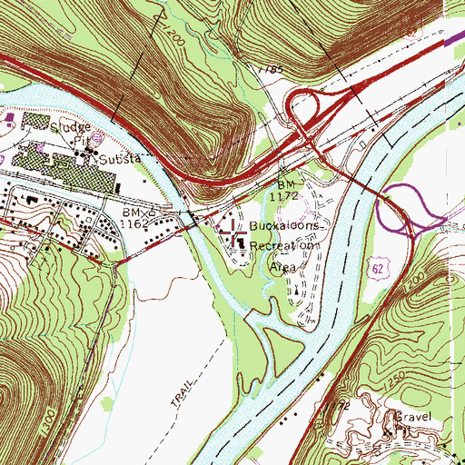 Topographic Map of N E Forest Experimental Station, PA