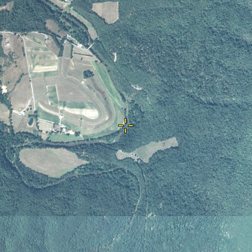 Aerial/Satellite Image of Anthony Ford, PA