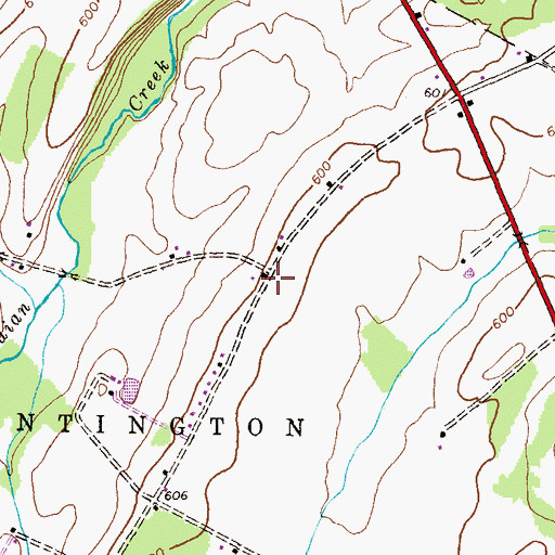 Topographic Map of Wilts School, PA