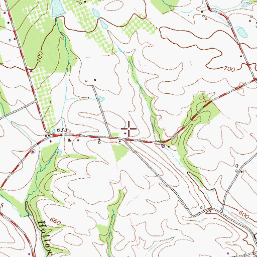 Topographic Map of Westfield School, PA