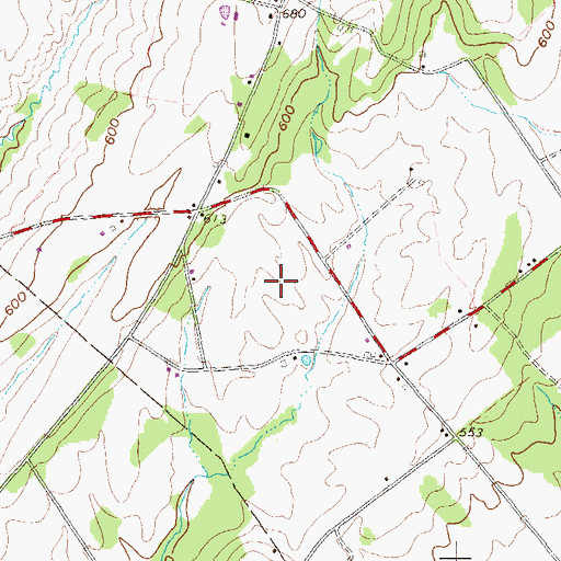 Topographic Map of Mount Pleasant Schoolhouse, PA