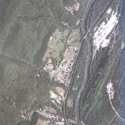 Aerial/Satellite Image of Mapleton-Union Elementary School, PA