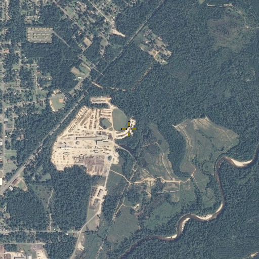 Aerial/Satellite Image of King Branch, AL