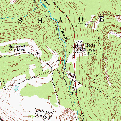 Topographic Map of Loyalhanna 6 Mile Stations, PA