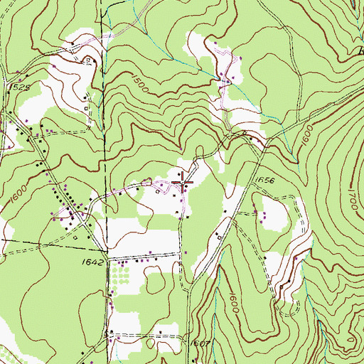 Topographic Map of Ram, PA