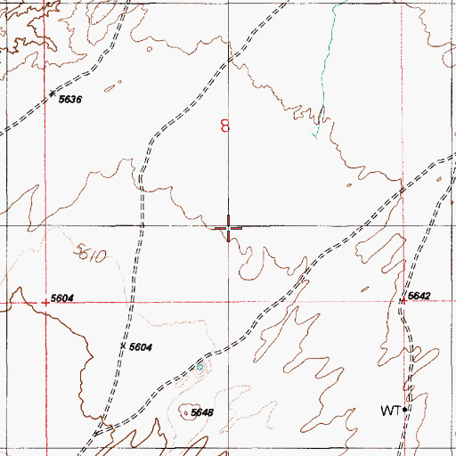 Topographic Map of Talahogan Wash, AZ