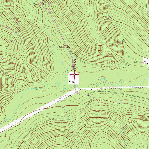 Topographic Map of Bingham Pump Station, PA