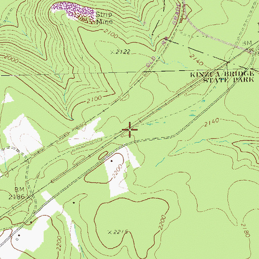 Topographic Map of Boyer Station, PA