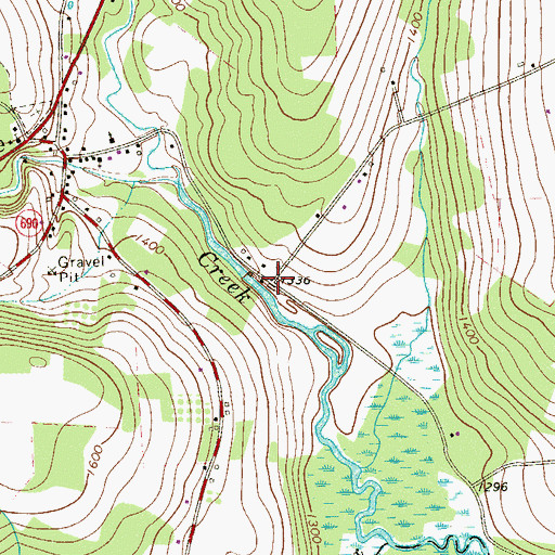 Topographic Map of Wallenpaupack Mills, PA