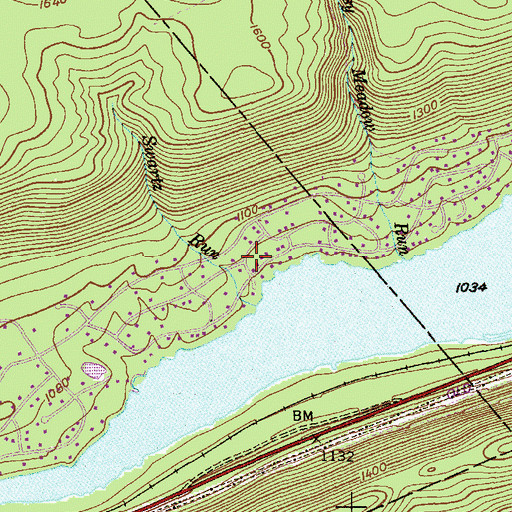Topographic Map of Lake Hauto, PA