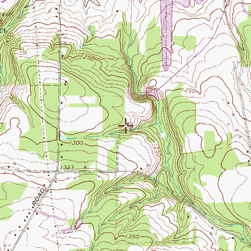 Topographic Map of Crawford County, PA