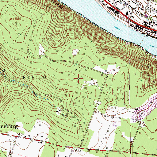 Topographic Map of Venango County, PA