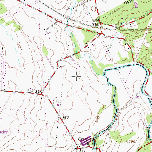 Topographic Map of Metropolitan Edison Three Mile Island Heliport, PA