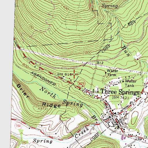 Topographic Map of IBM Distribution Center Heliport, PA