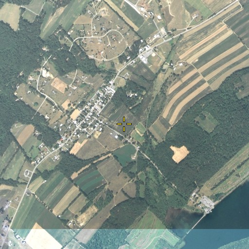 Aerial/Satellite Image of Borough of Marklesburg, PA