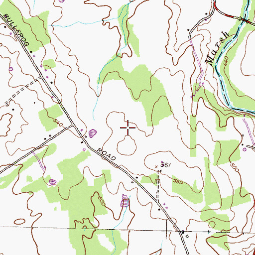 Topographic Map of Township of Freedom, PA