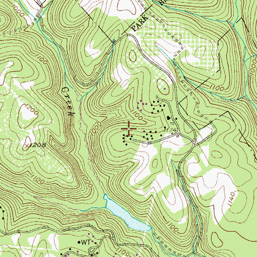 Topographic Map of Township of Hanover, PA