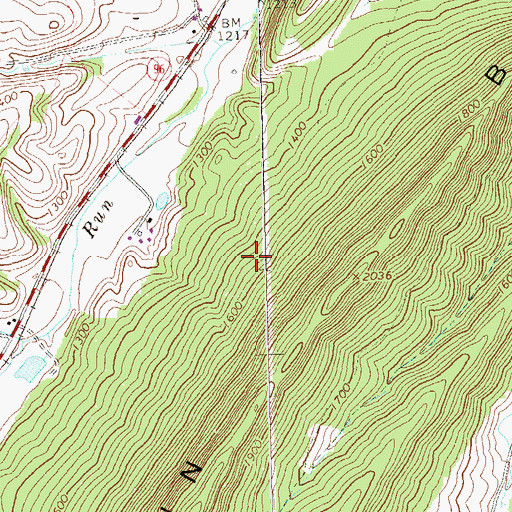Topographic Map of Township of Harrison, PA
