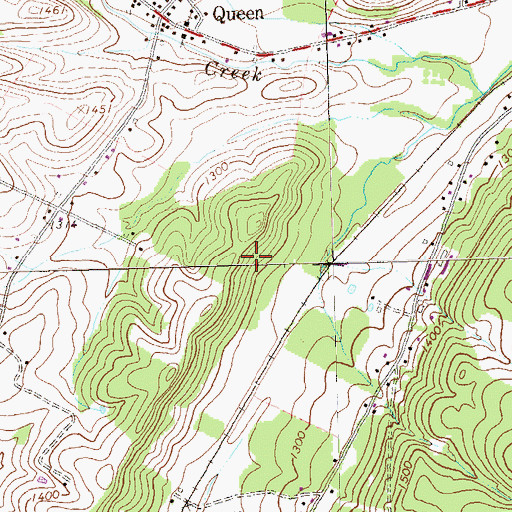 Topographic Map of Township of Kimmel, PA