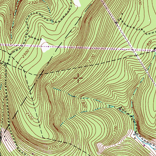 Topographic Map of Township of Juniata, PA