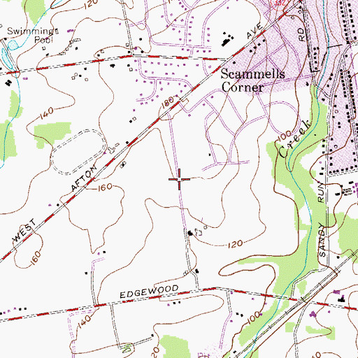 Topographic Map of Township of Lower Makefield, PA