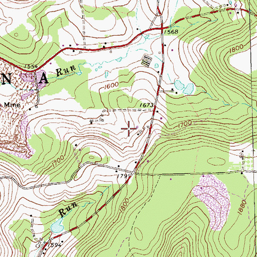 Topographic Map of Township of Susquehanna, PA