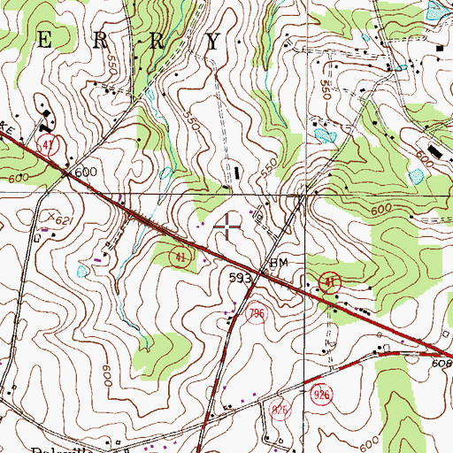 Topographic Map of Township of Londonderry, PA