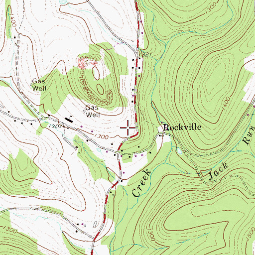 Topographic Map of Township of Porter, PA
