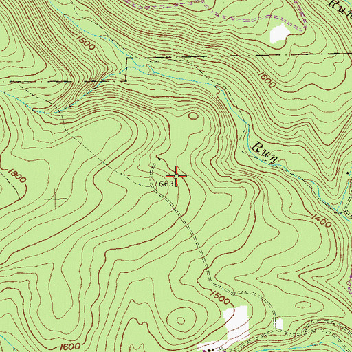 Topographic Map of Township of Lawrence, PA