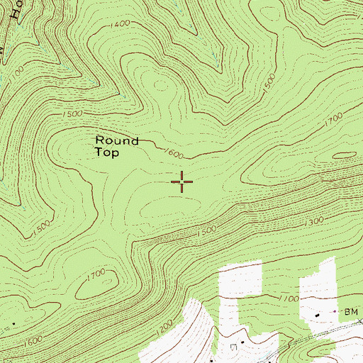 Topographic Map of Township of Bald Eagle, PA