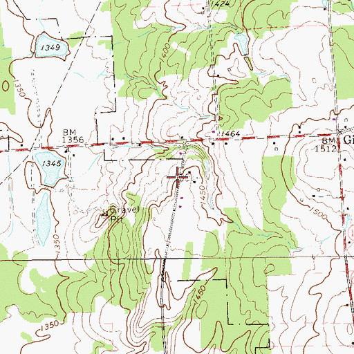 Topographic Map of Township of Randolph, PA