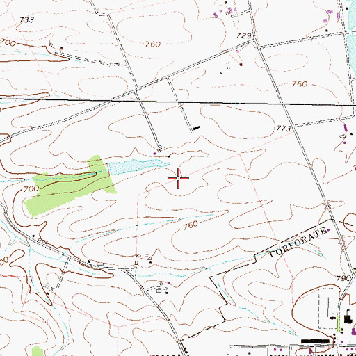 Topographic Map of Township of Lykens, PA