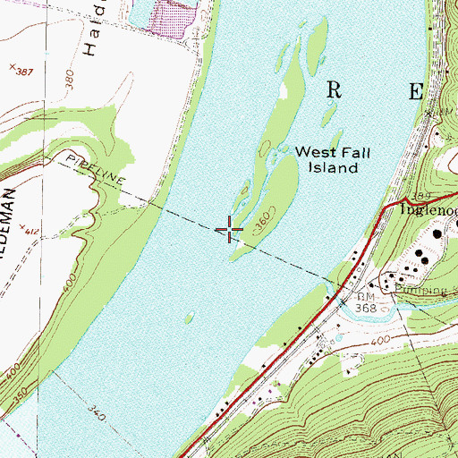 Topographic Map of Township of Reed, PA